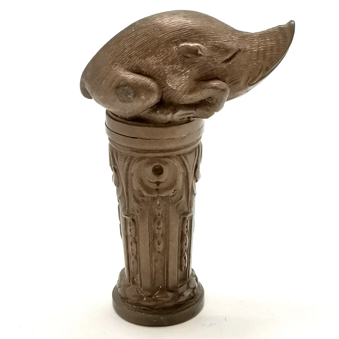 CONTINENTAL NOVELTY METAL DESK SEAL - BOAR. — Miscellaneous — Acreman St Auctioneers & Valuers