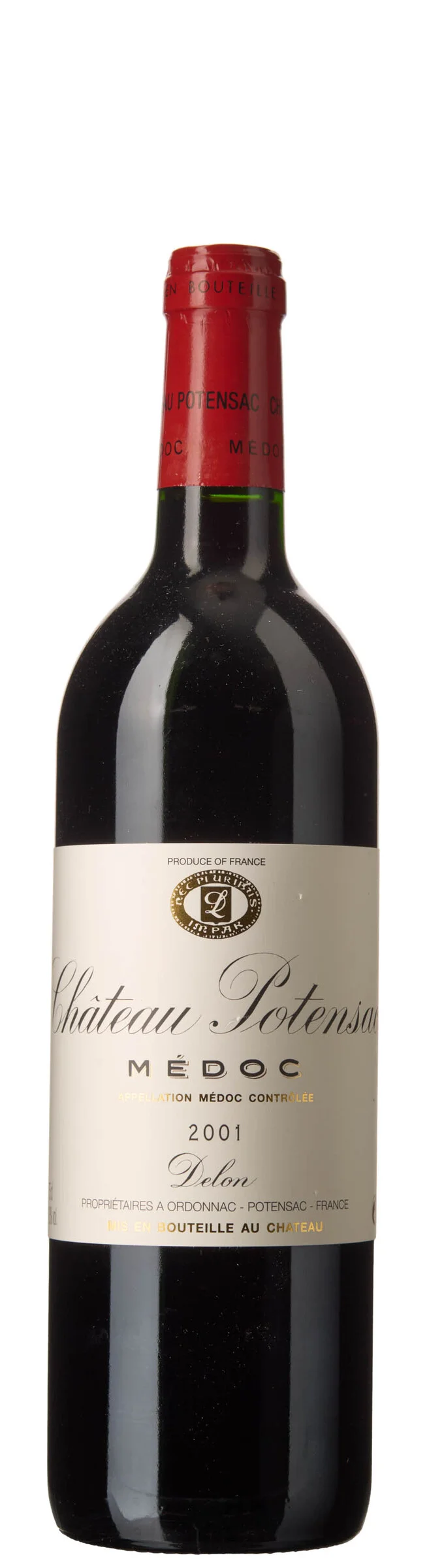 1 x Chateau Potensac 2001 — 1 x Chateau Potensac 2001 — Vin/Vin — Blomqvist