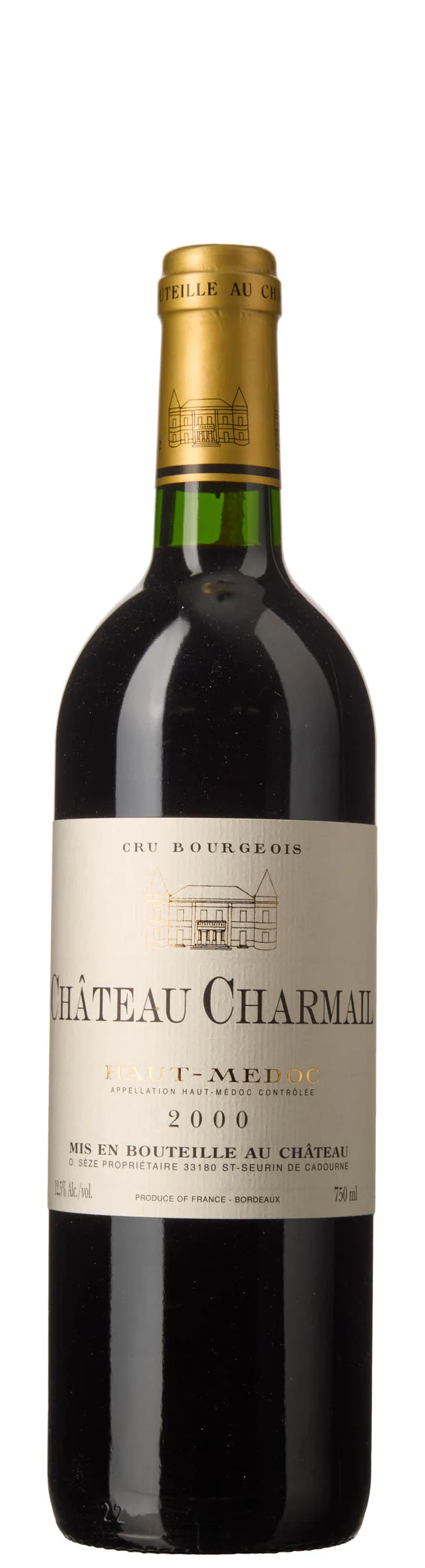 1 x Chateau Charmail 2000 — 1 x Chateau Charmail 2000 — Vin/Vin — Blomqvist