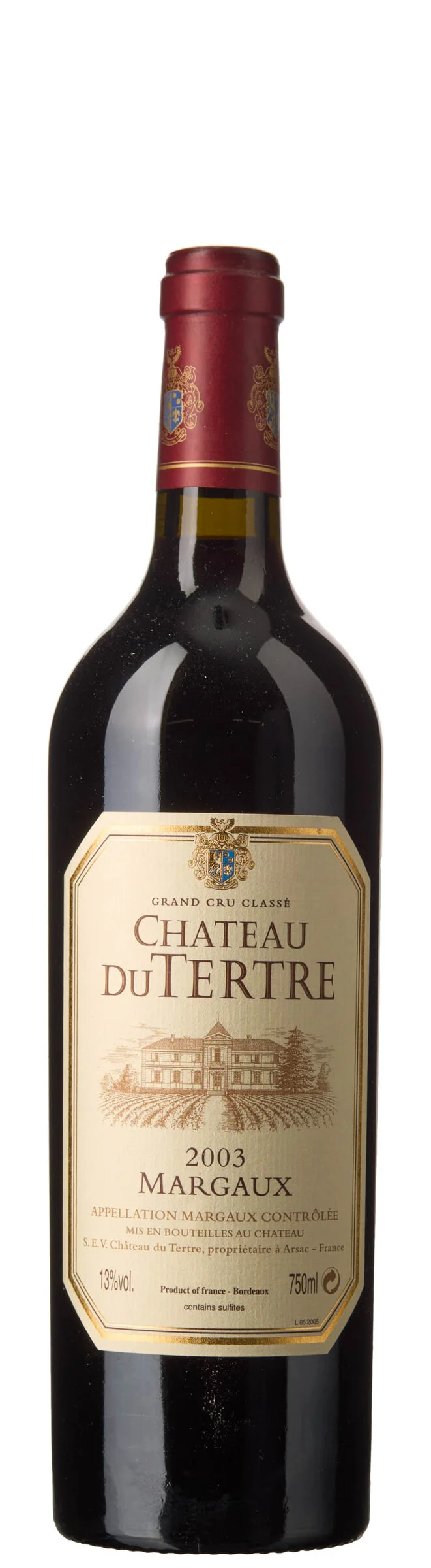 1 x Chateau du Tertre 2003 — 1 x Chateau du Tertre 2003 — Vin/Vin — Blomqvist