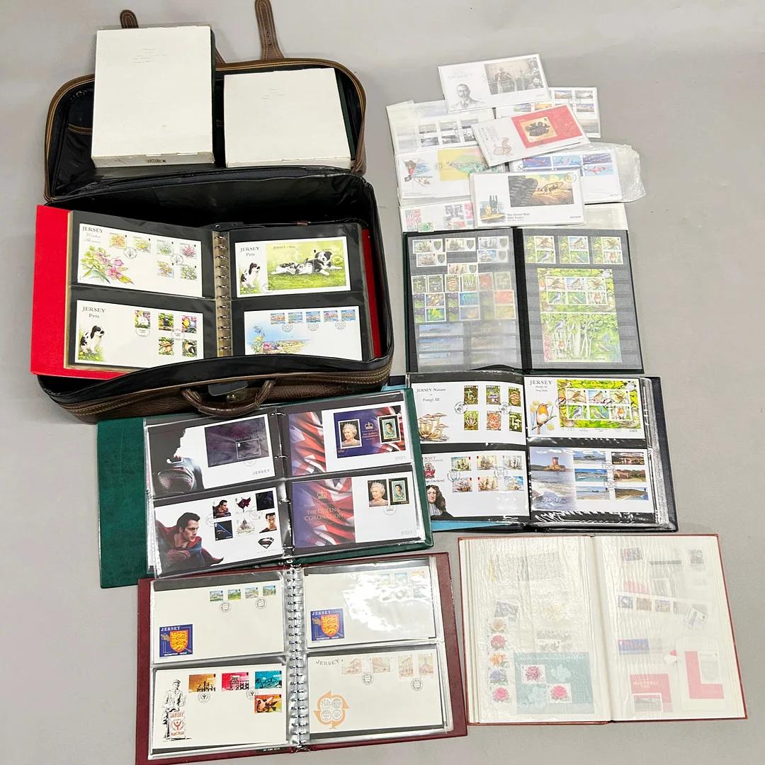 JERSEY STAMP COLLECTION. — Stamps — Chalkwell Auctions