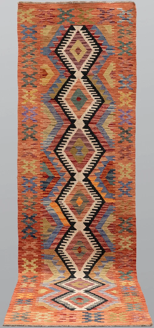 ORIENTMATTA. Kelim klassisk design, gallerimodell, 285 x 83 cm. — Carpets — Gomér & Andersson Norrköping