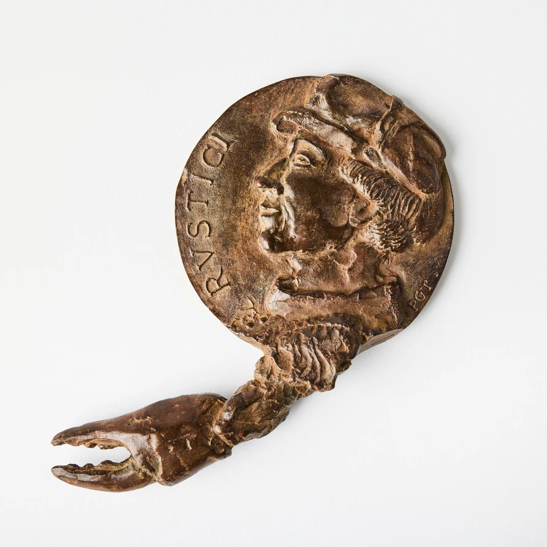PG THELANDER. "Rustici II". — Sculptures & Bronzes — Stockholms Auktionsverk Fine Art
