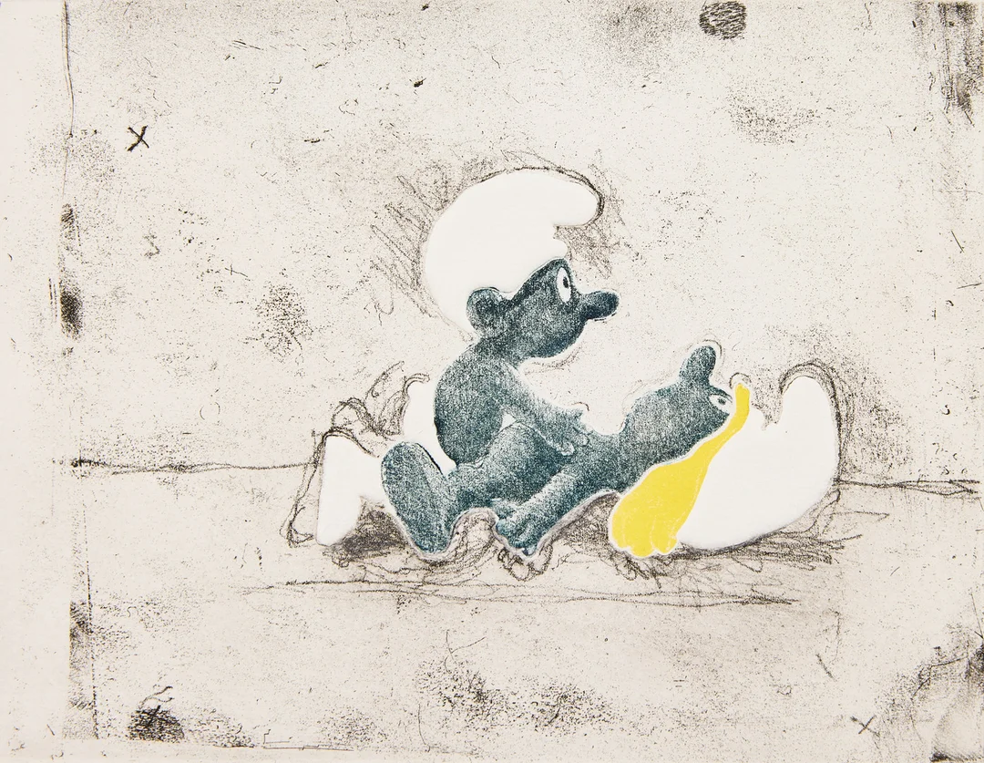 PG THELANDER. "Smurfar". — Engravings & Prints — Stockholms Auktionsverk Fine Art