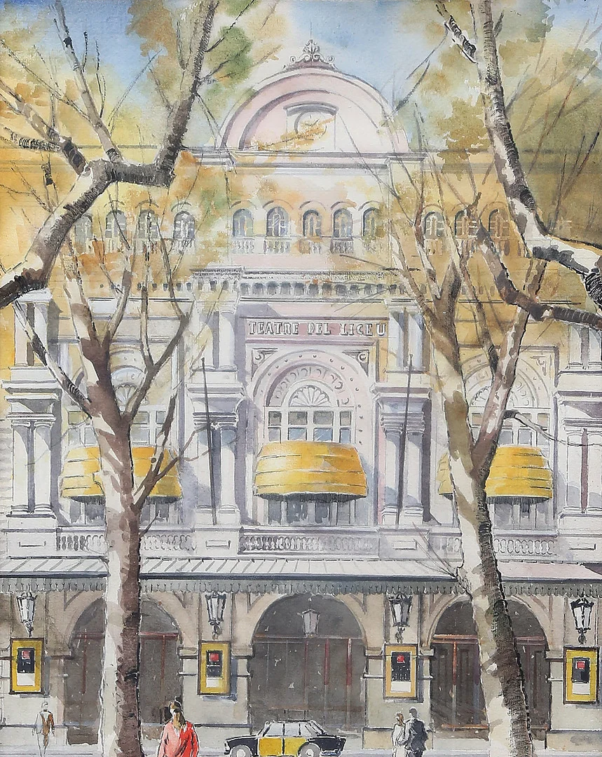 FELIU BIETO. "Liceu". — Drawings — Balclis