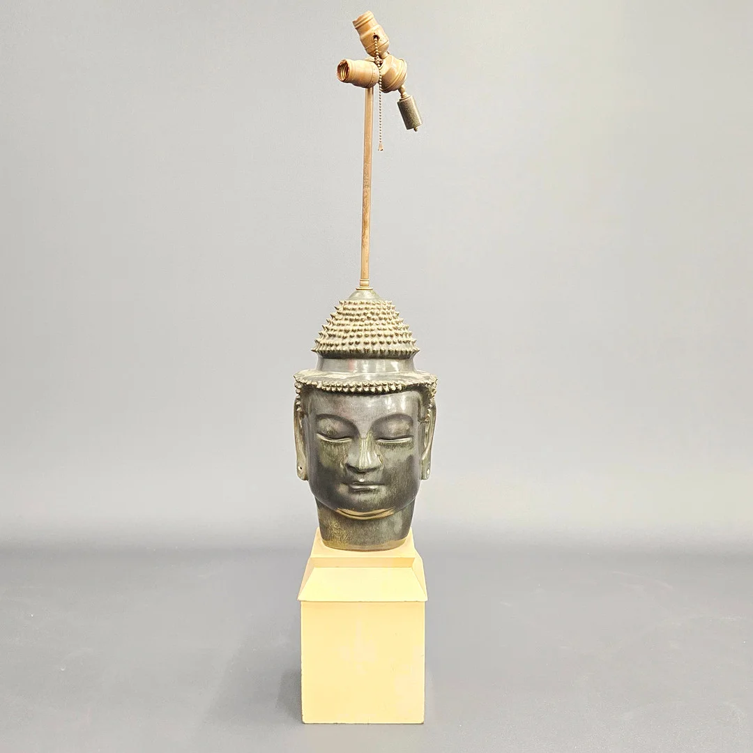 BUDDHA TABLE LAMP. — Table Lamps — Chalkwell Auctions