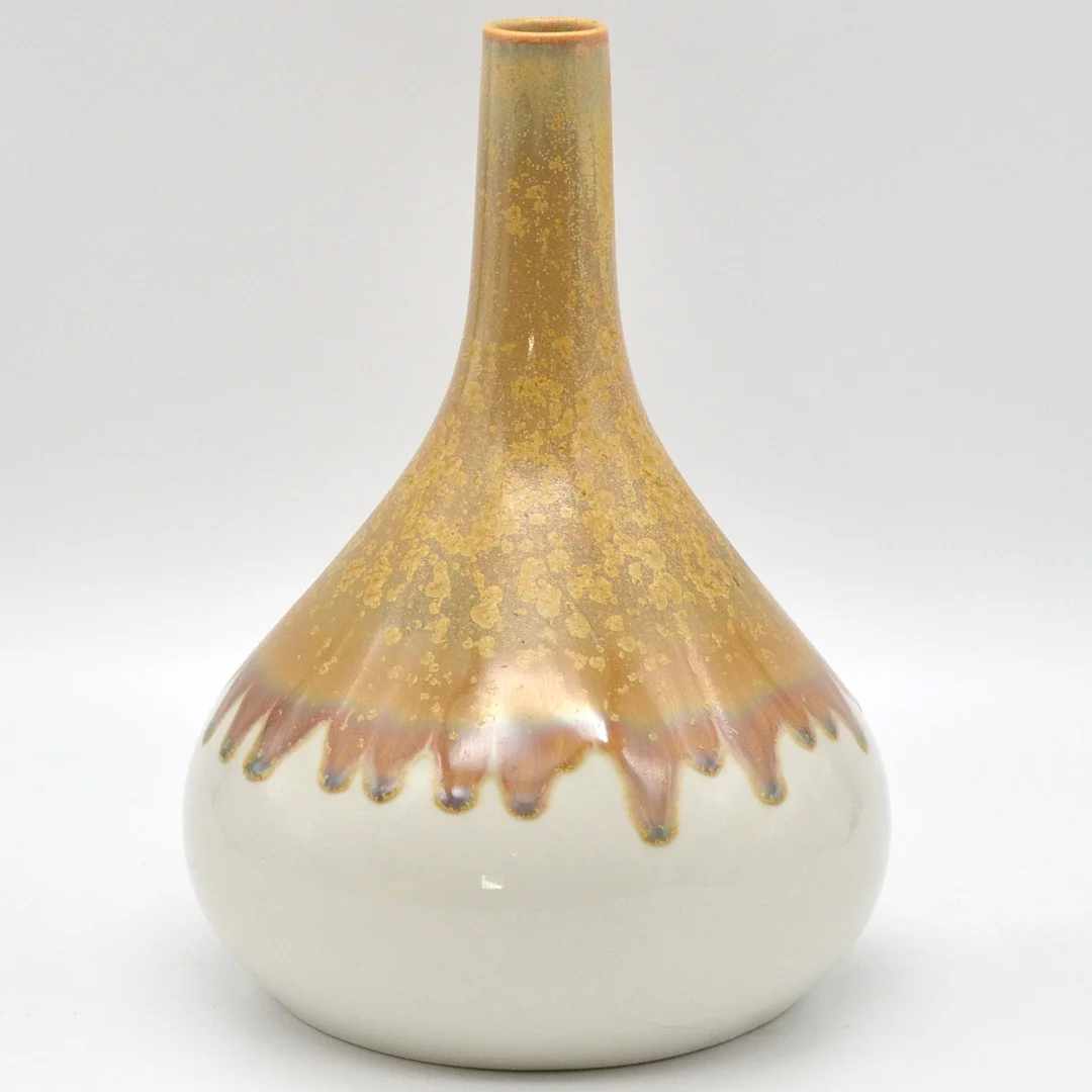 SGFARO MODERN, VASE, KERAMIK, GLASIERT, MODELL 1975, DEUTSCHLAND, 20. JAHRHUNDERT. — European — Kunst- und Auktionshaus Kleinhenz
