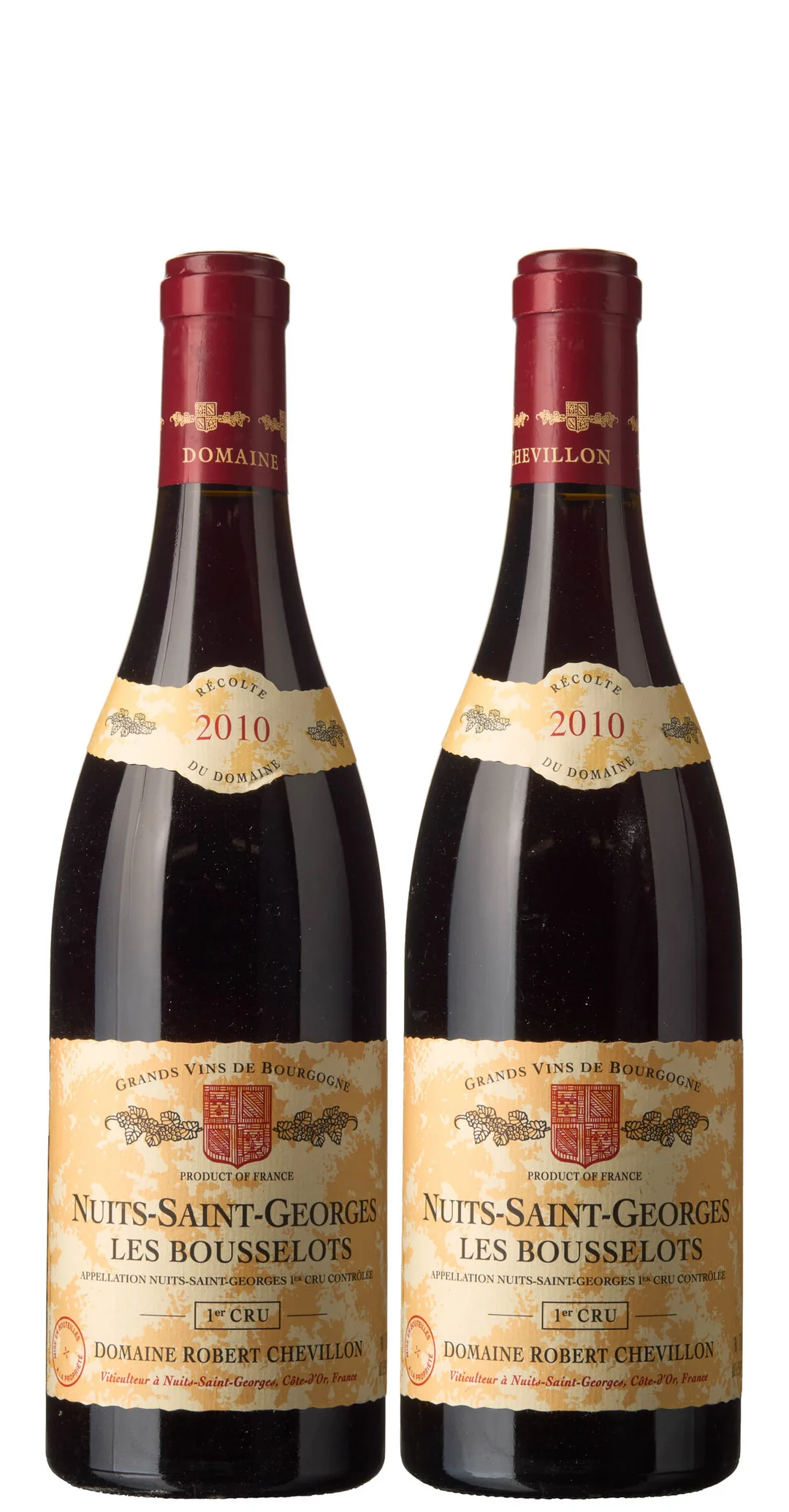 2 x Nuits-Saint-Georges 1er Cru Les Bousselots 2010, Robert Chevillon — 2 x Nuits-Saint-Georges 1er Cru Les Bousselots 2010, Robert Chevillon — Vin/Vin — Blomqvist