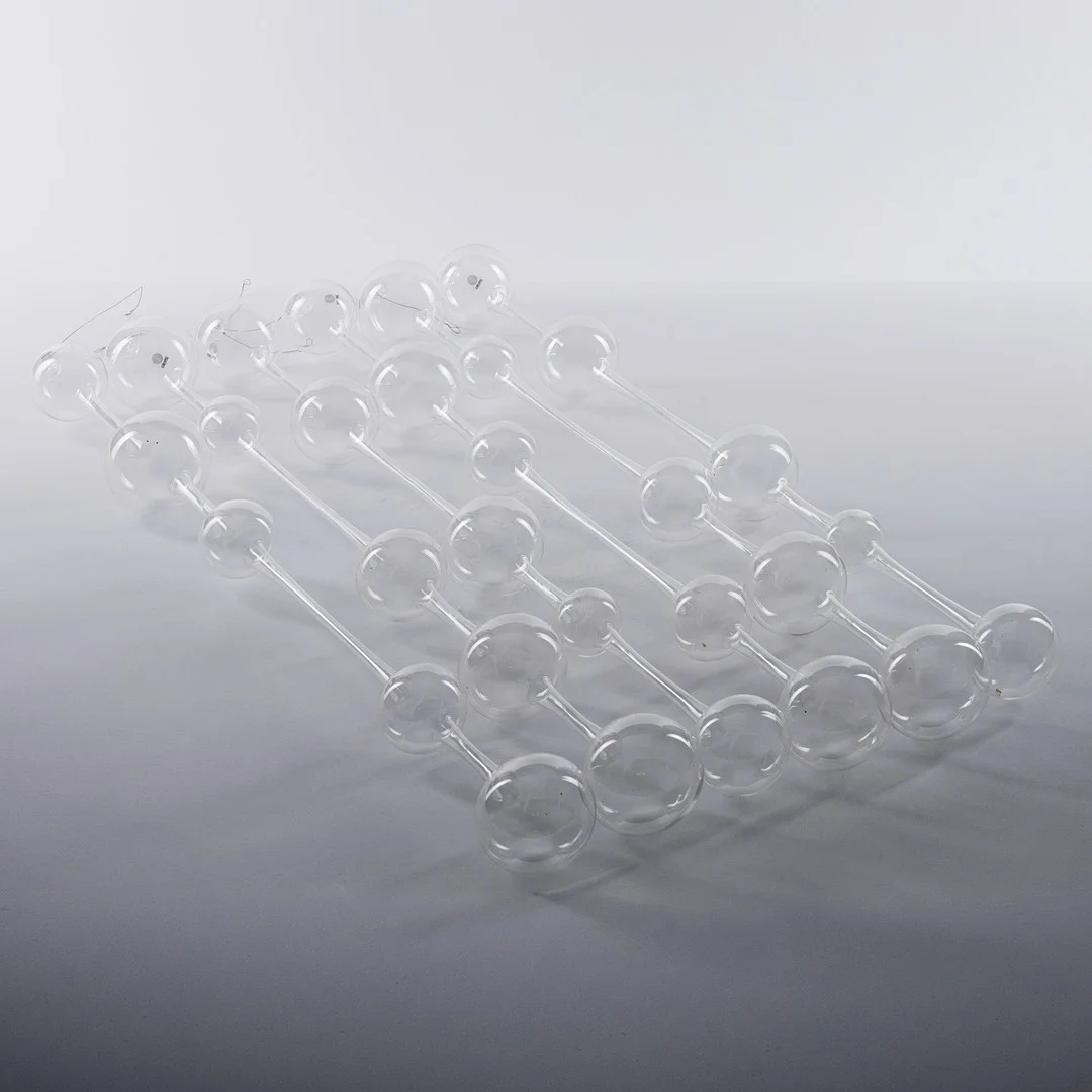 KAJ FRANCK. Fönsterdekoration, 6 delar, "Morning in Athens", Iittala, 1960-tal. — Art glass — Auktionshuset Kolonn