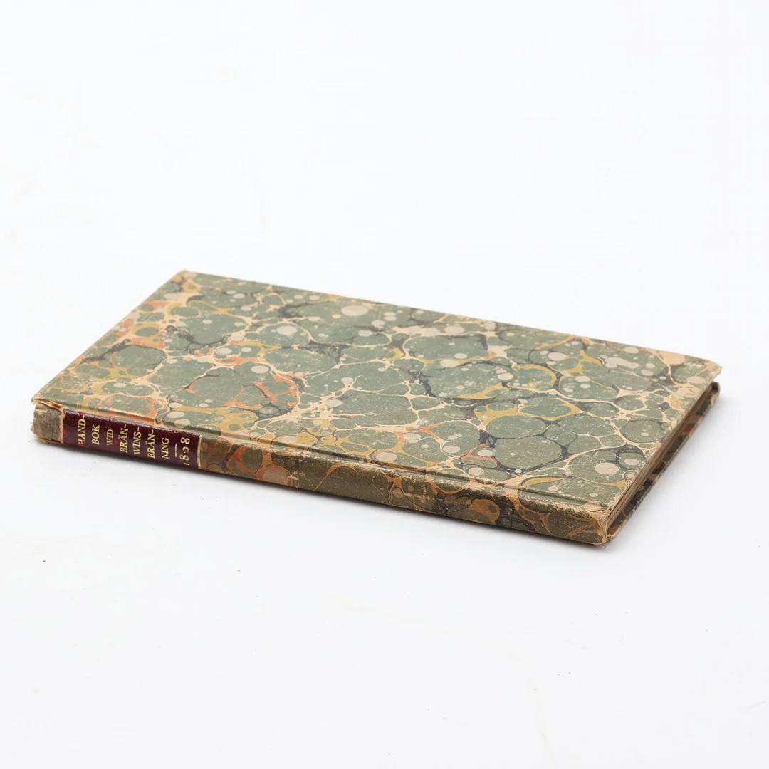 CAROLINA WELTZIN. "Handbok wid brännwinsbränning", 1808. — Books — Uppsala Auktionskammare