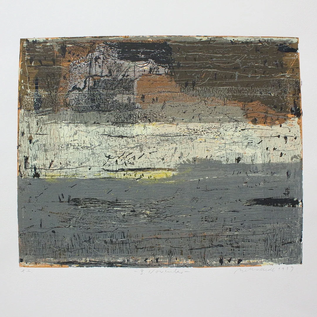 FALKO BEHRENDT (1951). '9. November', Farbserigraphie, E.a. — Engravings & Prints — Stockholms Auktionsverk Düsseldorf/Neuss