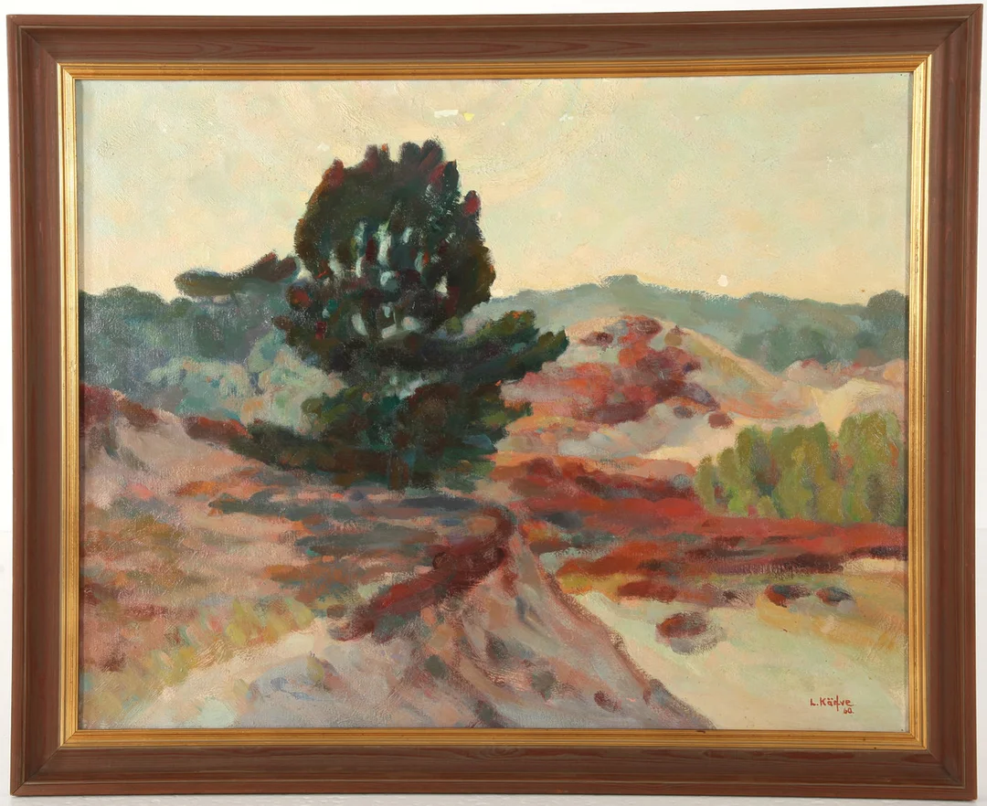 LULL KÄRFVE. 1921-1997. Olja på duk, Skånemotiv. — Paintings — Auktionsverket Engelholm