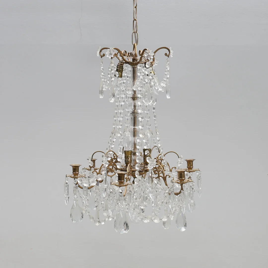 KRISTALLKRONA, 1900-tal. — Ceiling lights — Gomér & Andersson Jönköping