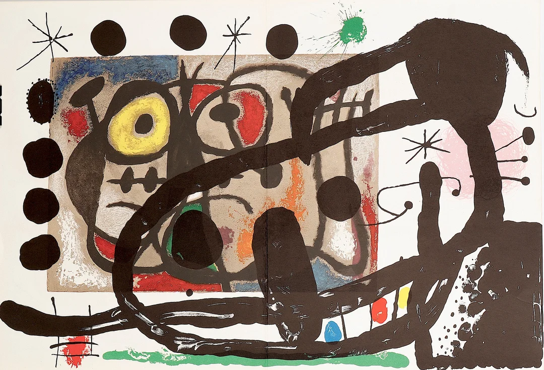 JOAN MIRÓ. Sin título. — Engravings & Prints — Barcelona Auctions