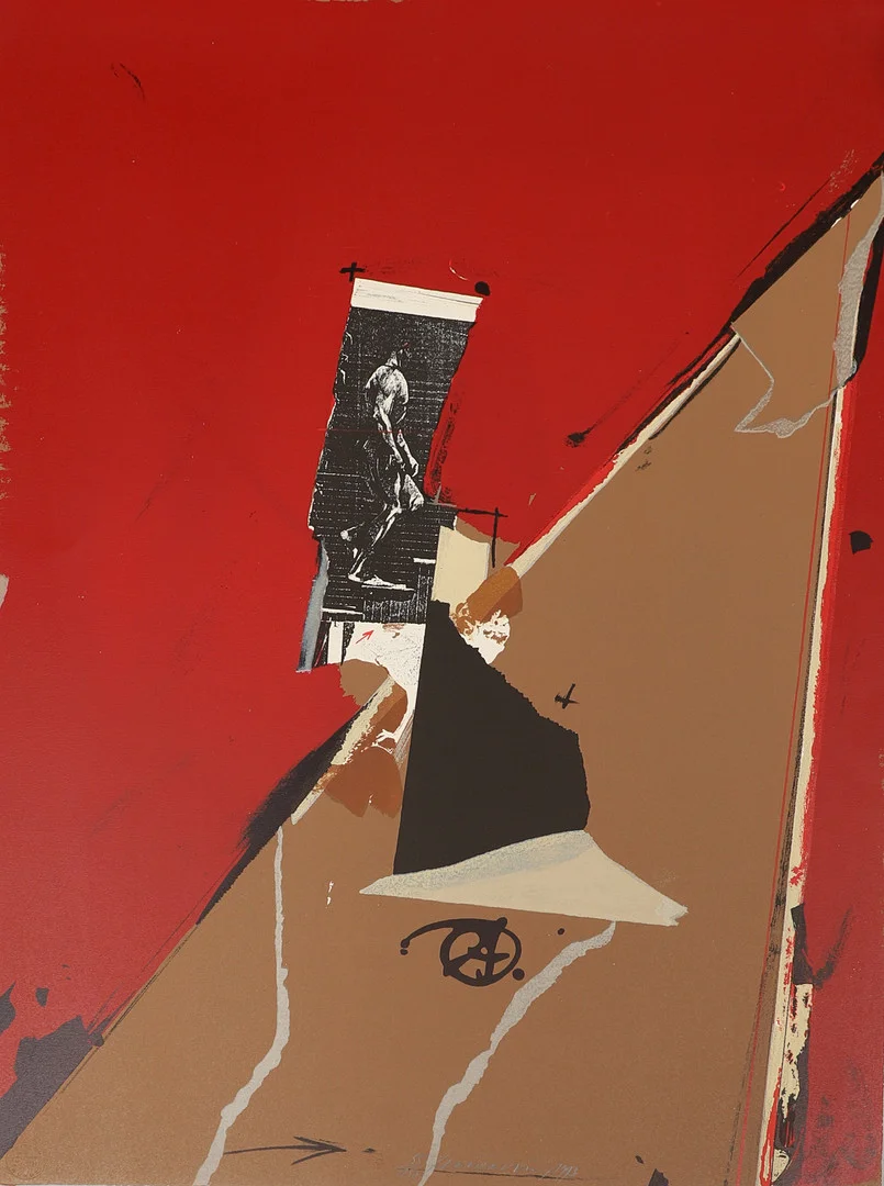 VLADIMIR VELICKOVIC. "Album no 6", färglitografi, signerad, daterad 1993 och numrerad 55/150. — Engravings & Prints — Crafoord Auktioner Malmö