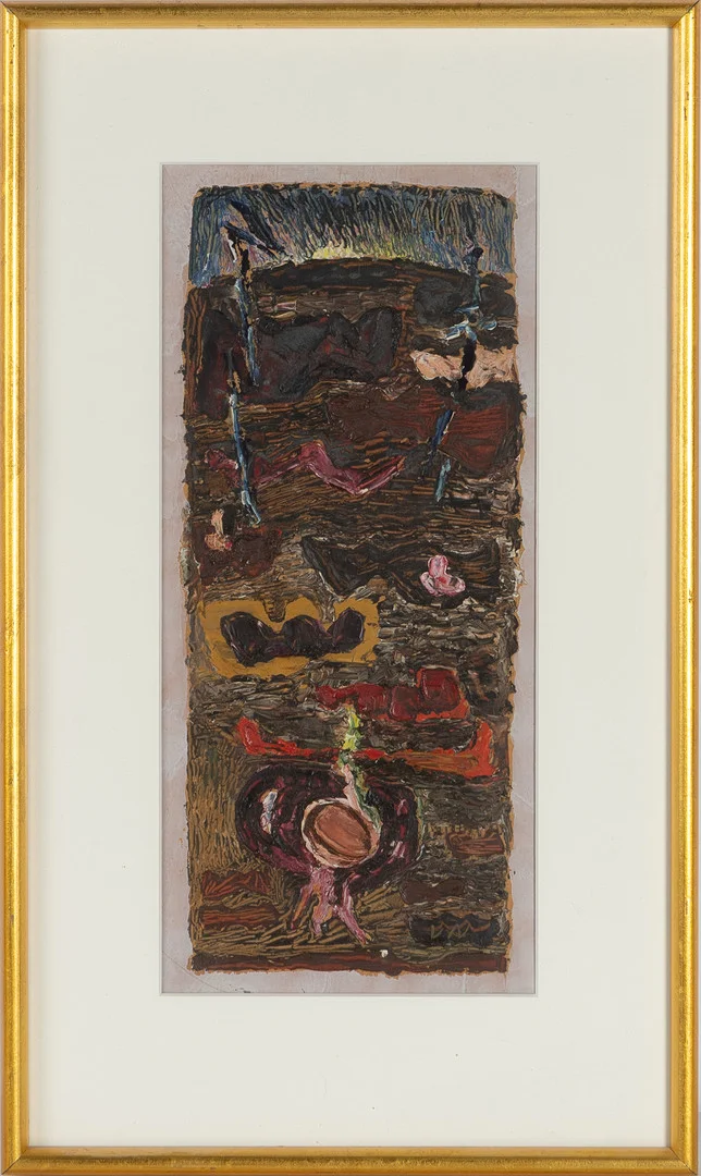 VERA NILSSON. (Jönköping 1888-1979 Stockholm). Komposition. — Paintings — Stockholms Auktionsverk Helsingborg