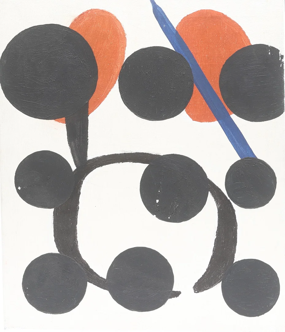 LOVE ENQVIST. (F 1974). Olja på duk, signerad á tergo, daterad 2001. — Paintings — RA Auktionsverket Norrköping