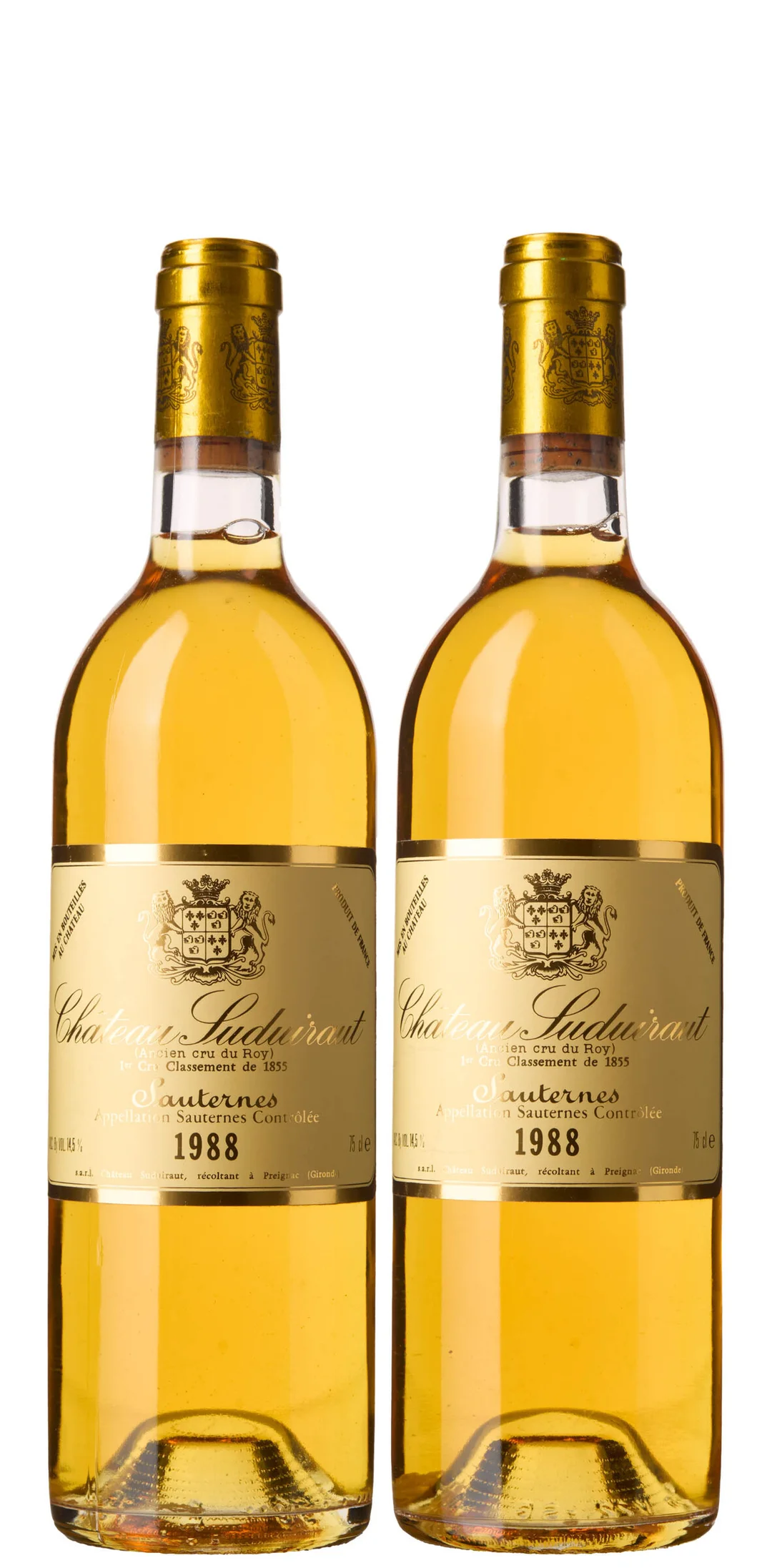 2 x Chateau Suduiraut 1988 — 2 x Chateau Suduiraut 1988 — Vin/Vin — Blomqvist