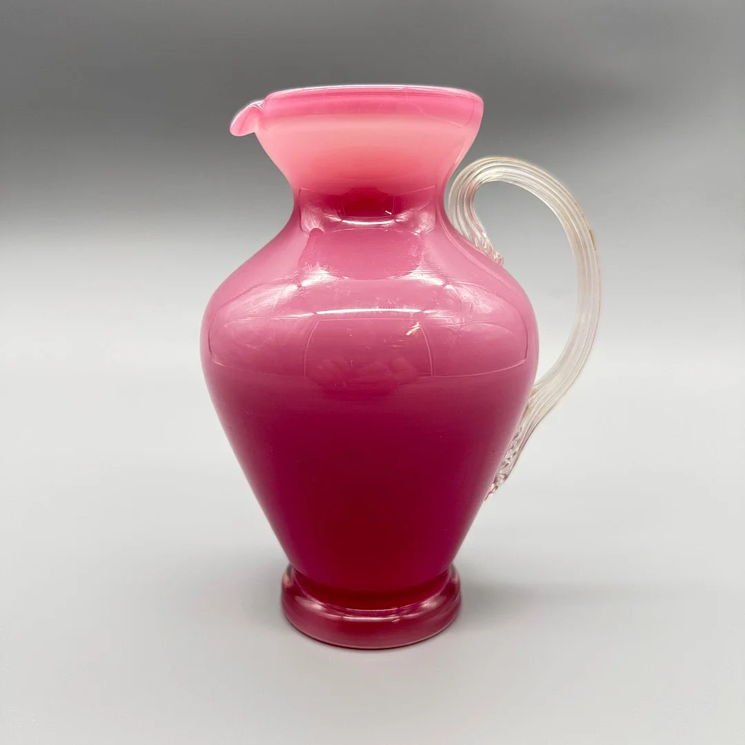 ARCHIMEDE SEGUSO MURANO GLASKRUG ROSA. — Art glass — Kunst- und Auktionshaus Kleinhenz