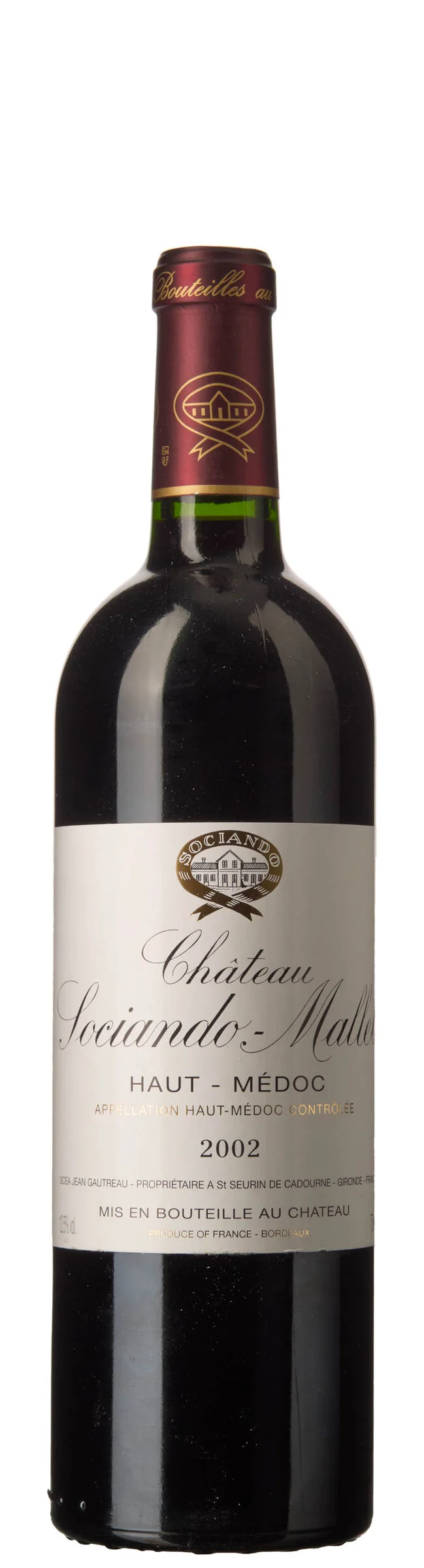 1 x Chateau Sociando Mallet 2002 — 1 x Chateau Sociando Mallet 2002 — Vin/Vin — Blomqvist