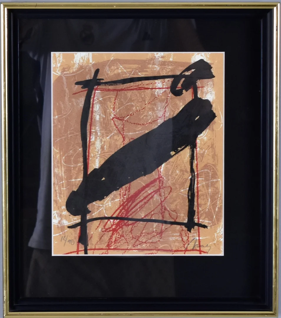 ARAMIS NEY. färgserigrafi, komposition. — Engravings & Prints — Halmstads Auktionskammare
