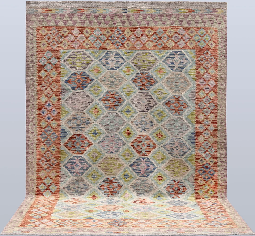ORIENTMATTA. Kelim klassisk design, 309 x 203 cm. — Oriental Carpets & Textiles — Gomér & Andersson Linköping
