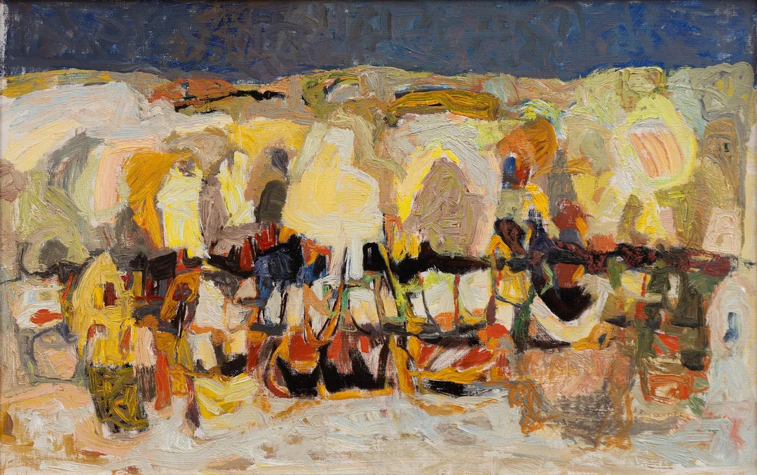 Armand Rossander, "Landskap". — Konst/Modern svensk konst — Bukowskis