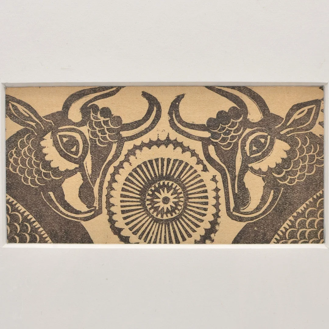 JEAN ALEXIS MORIN (1877 - 1940). "JEAN-MORIN", ORIGINAL HOLZSCHNITT, OHNE TITEL, 1930, IM PASSEPARTOUT. — Engravings & Prints — Kunst- und Auktionshaus Kleinhenz