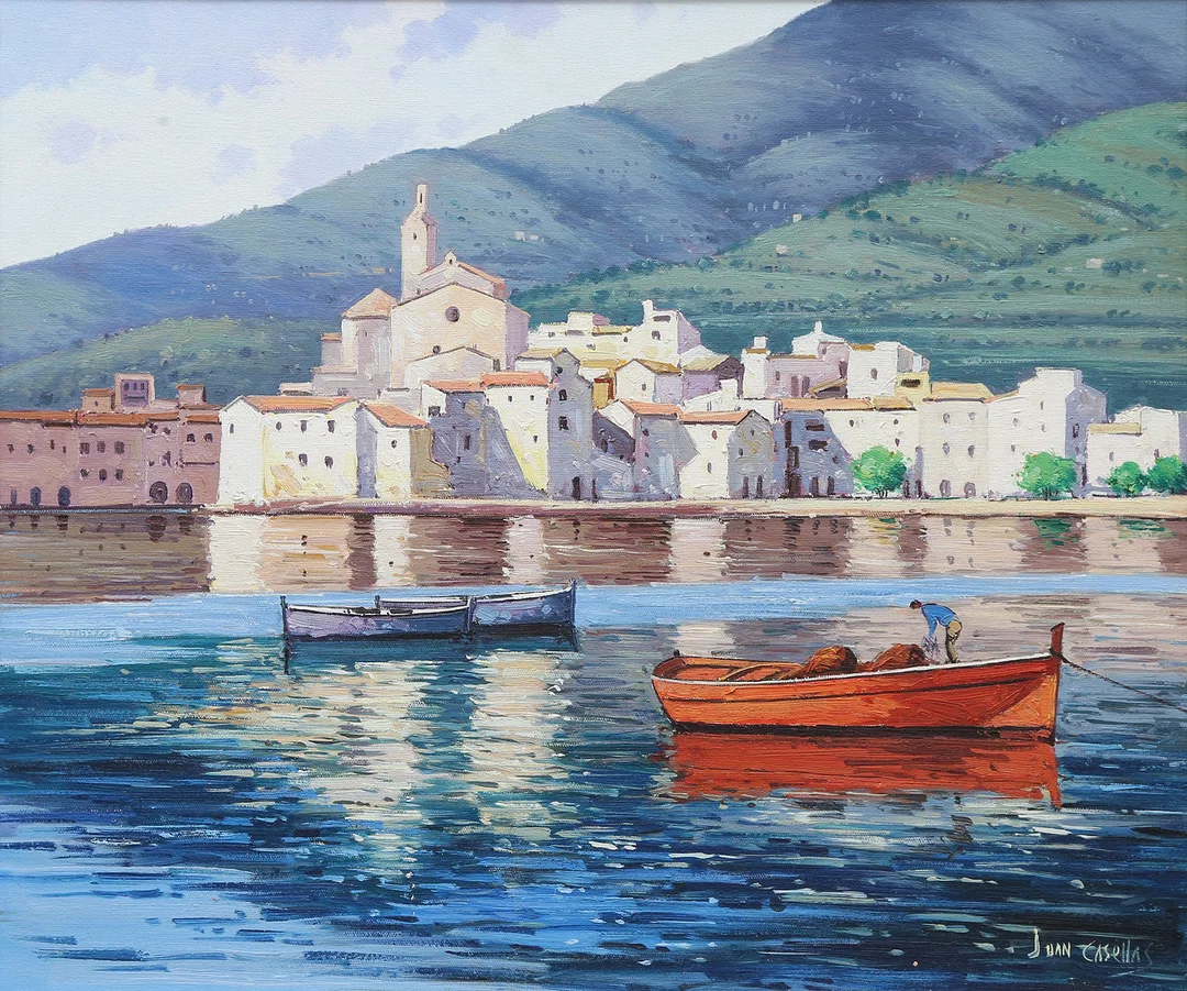 JUAN CASELLAS. Cadaqués. — Paintings — Balclis