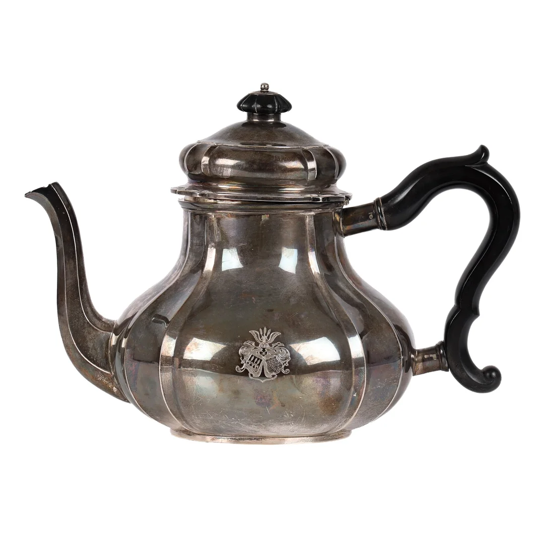 Michelsen silver jug ??with cutlery — Silver, bronze, copper and pewter/Hollowware — Lauritz