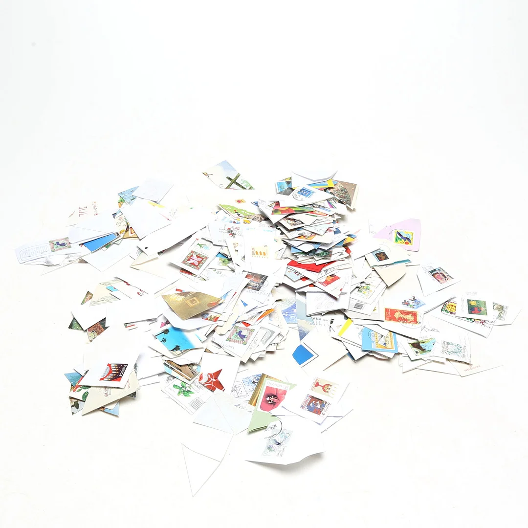 BREVKLIPP, mindre samling. — Stamps — Kalmar Auktionsverk