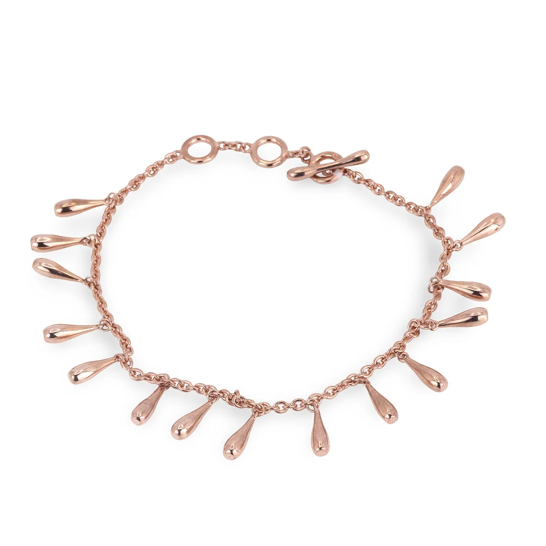LUCY QUARTERMAINE SILVER BRACELET. — Bracelets — Chalkwell Auctions
