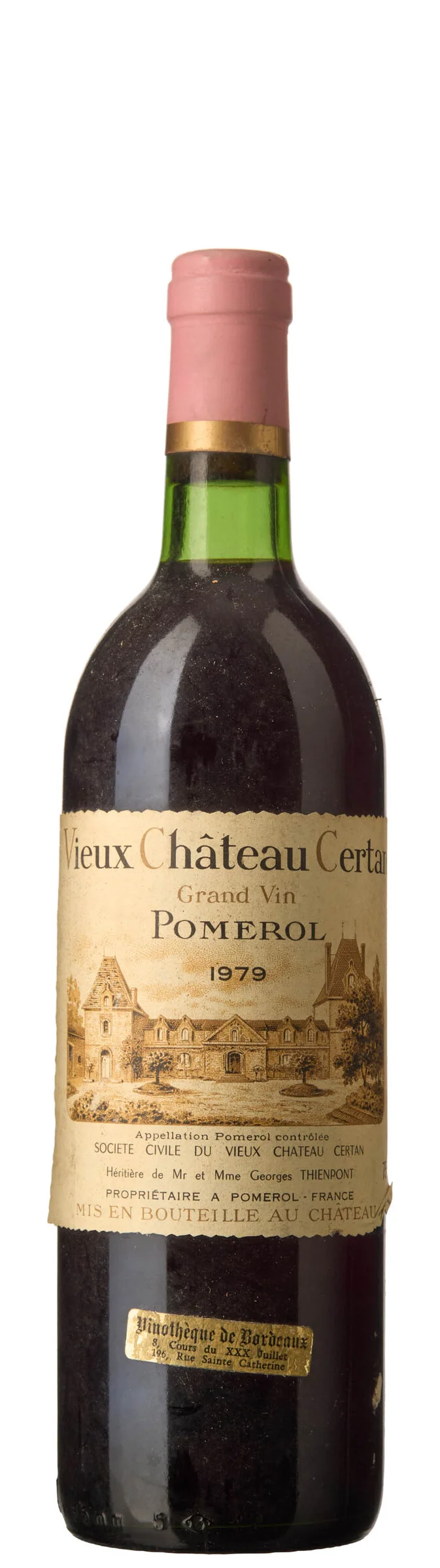 1 x Vieux Chateau Certan 1979 — 1 x Vieux Chateau Certan 1979 — Vin/Vin — Blomqvist