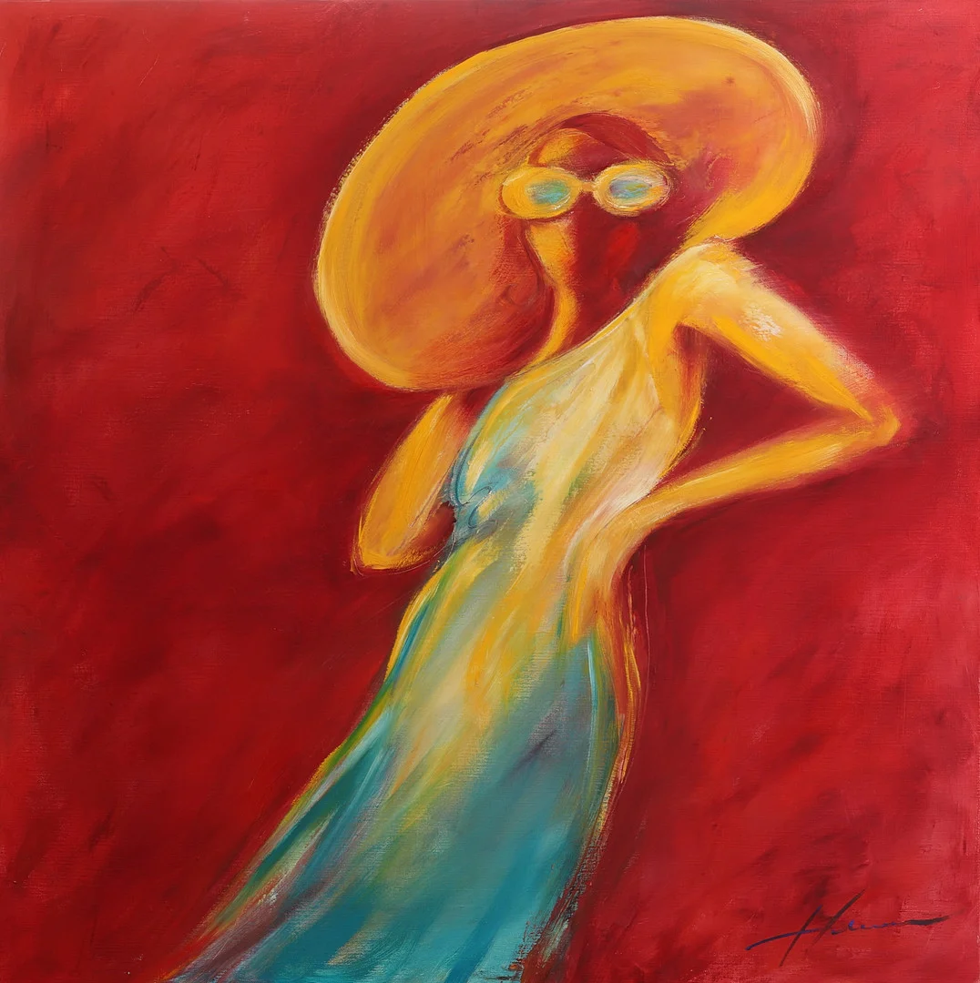HELENA STAFFAS. Olja på duk, signerad. — Paintings — RA Auktionsverket Norrköping