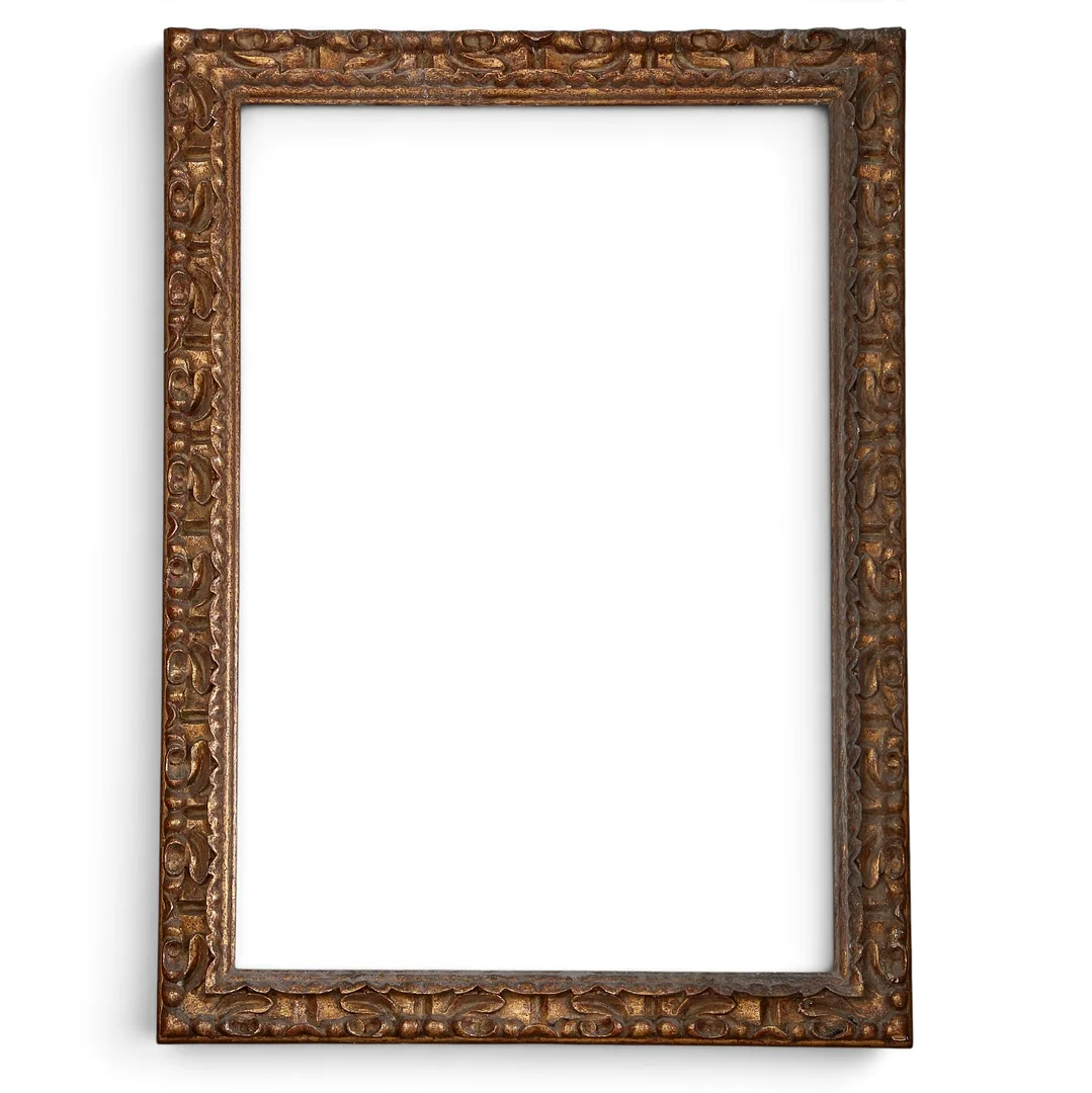 Baroque style frame in carved and gilt wood, second half of the 20th Century. — Mirrors — Balclis