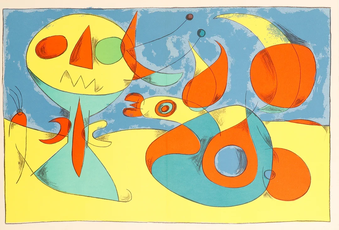 JOAN MIRÓ. Sin título. — Engravings & Prints — Barcelona Auctions
