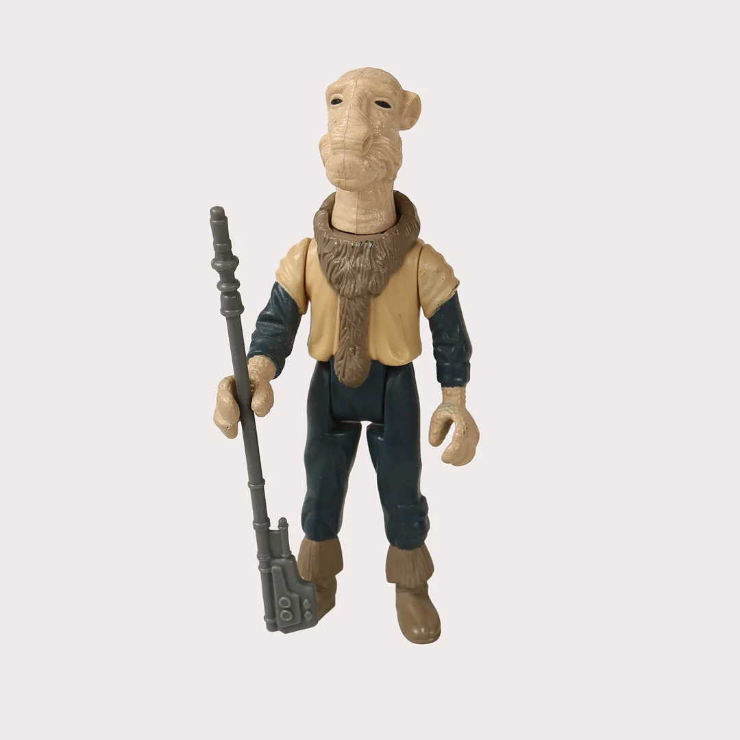 STAR WARS figur Yak Face last 17 / Power of the Force, med tillbehör ,Kenner 1979-1985. — Action figures & Sci-Fi — Limhamns Auktionsbyrå