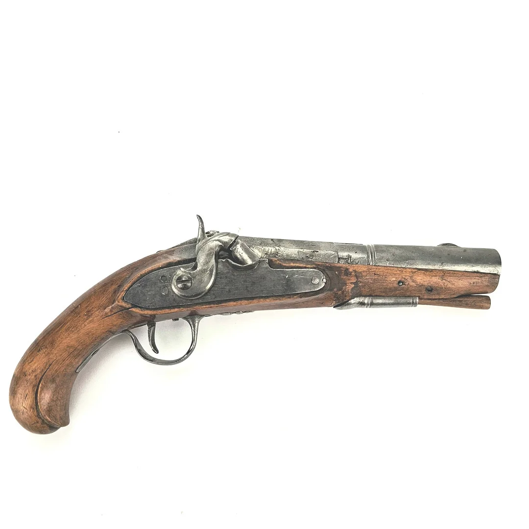 SLAGLÅSPISTOL, 1800-tal. — Guns & Rifles — Auktionshuset Thörner & Ek