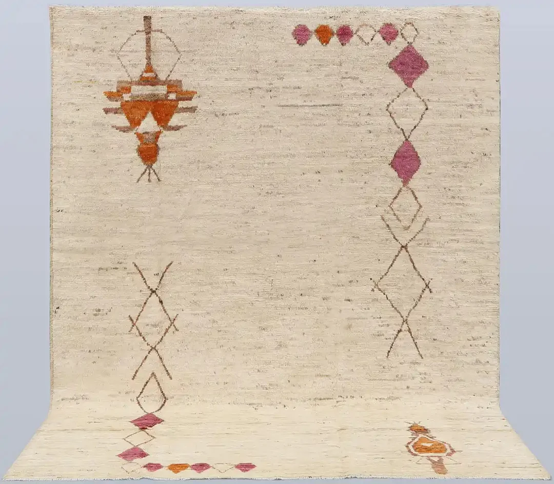 ORIENTMATTA. Marocko design, 284 x 212 cm. — Oriental Carpets & Textiles — Gomér & Andersson Norrköping