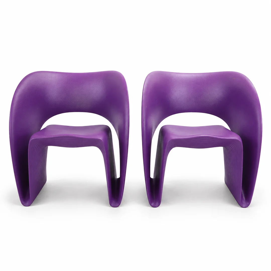 RON ARAD. Karmstolar, ett par, "Raviolo", för Magis, Italien 2000-tal. — Armchairs & Chairs — Hälsinglands Auktionsverk