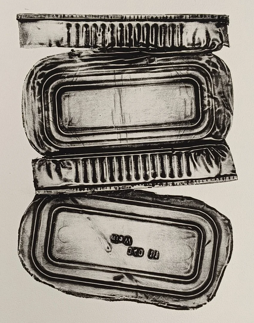 KOEHLER, REINHOLD. "Decollage Imprimé 340 11", 1968, Druckgrafik. — Engravings & Prints — Auktionshaus Blank