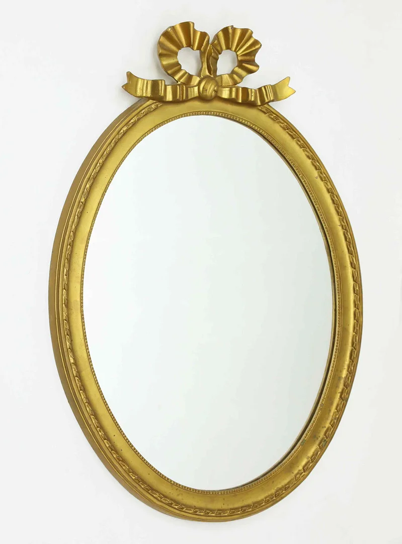 OVAL SPEGEL, Gustaviansk stil, 1900-tal. — Mirrors — Hälsinglands Auktionsverk