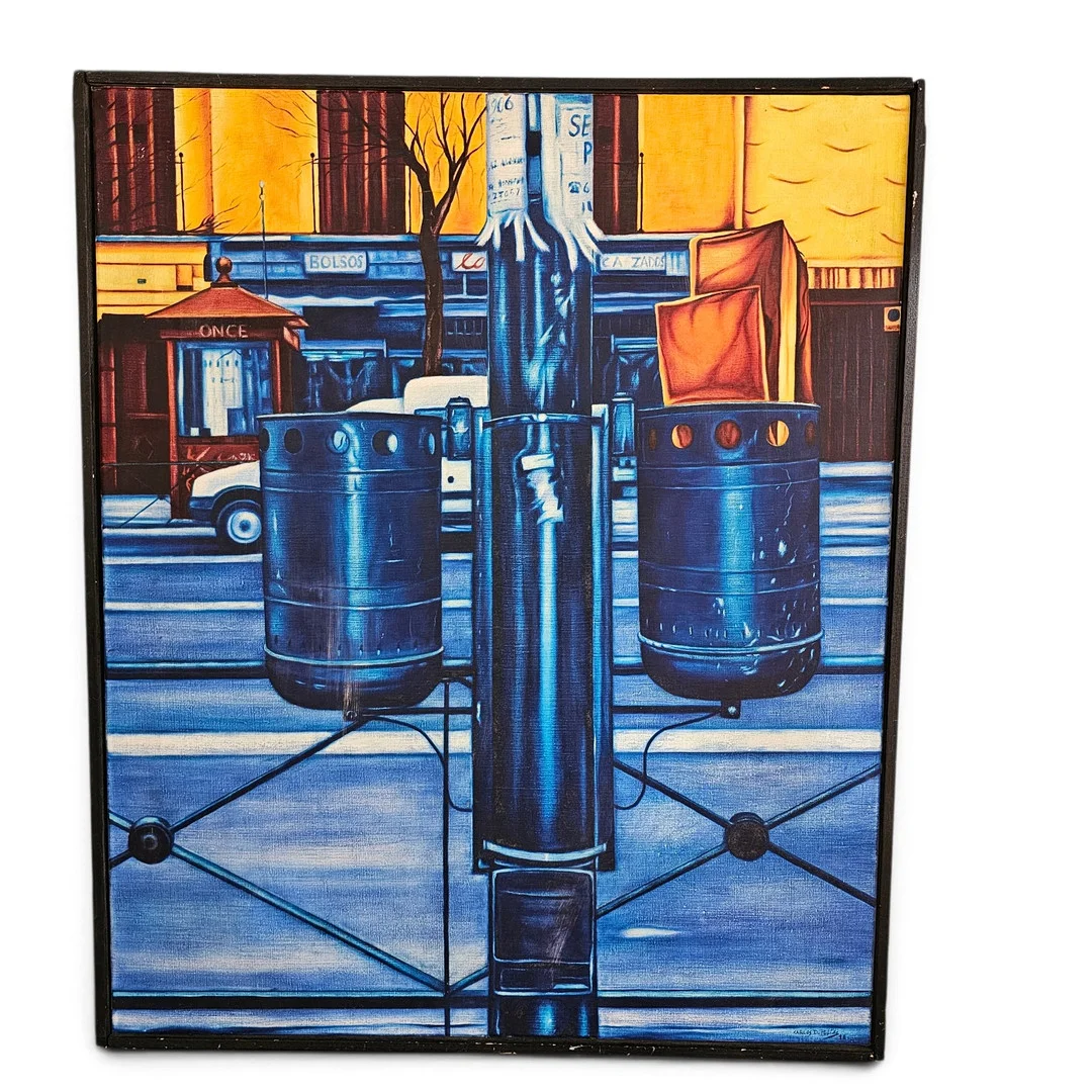 CARLOS D. PULIDO. "Soledad". Óleo sobre lino. — Paintings — Arce Auctions