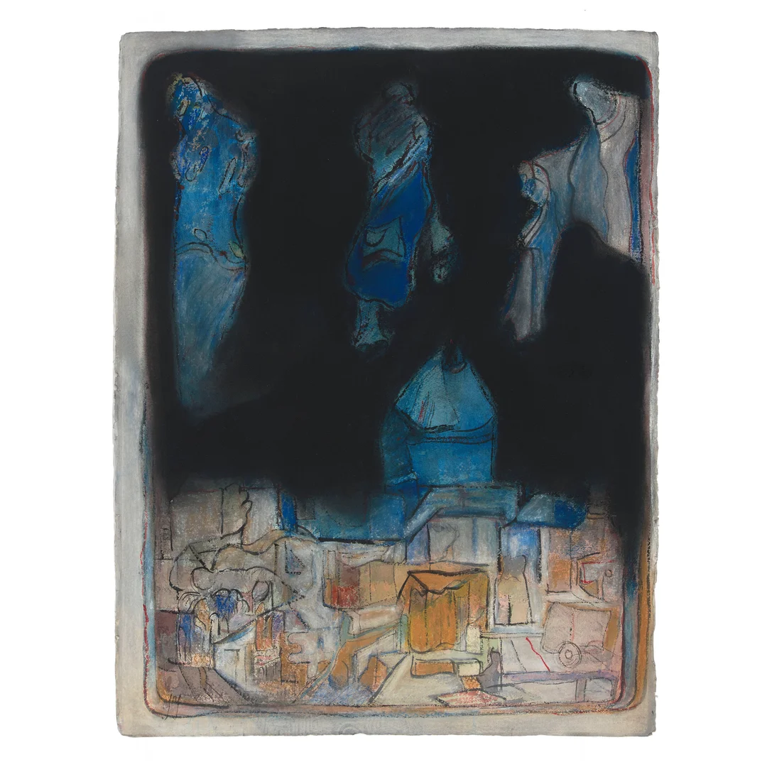 Johannessen, Jens — Uten tittel, trolig ca. 1980 — Kunst/Øvrig billedkunst — Blomqvist