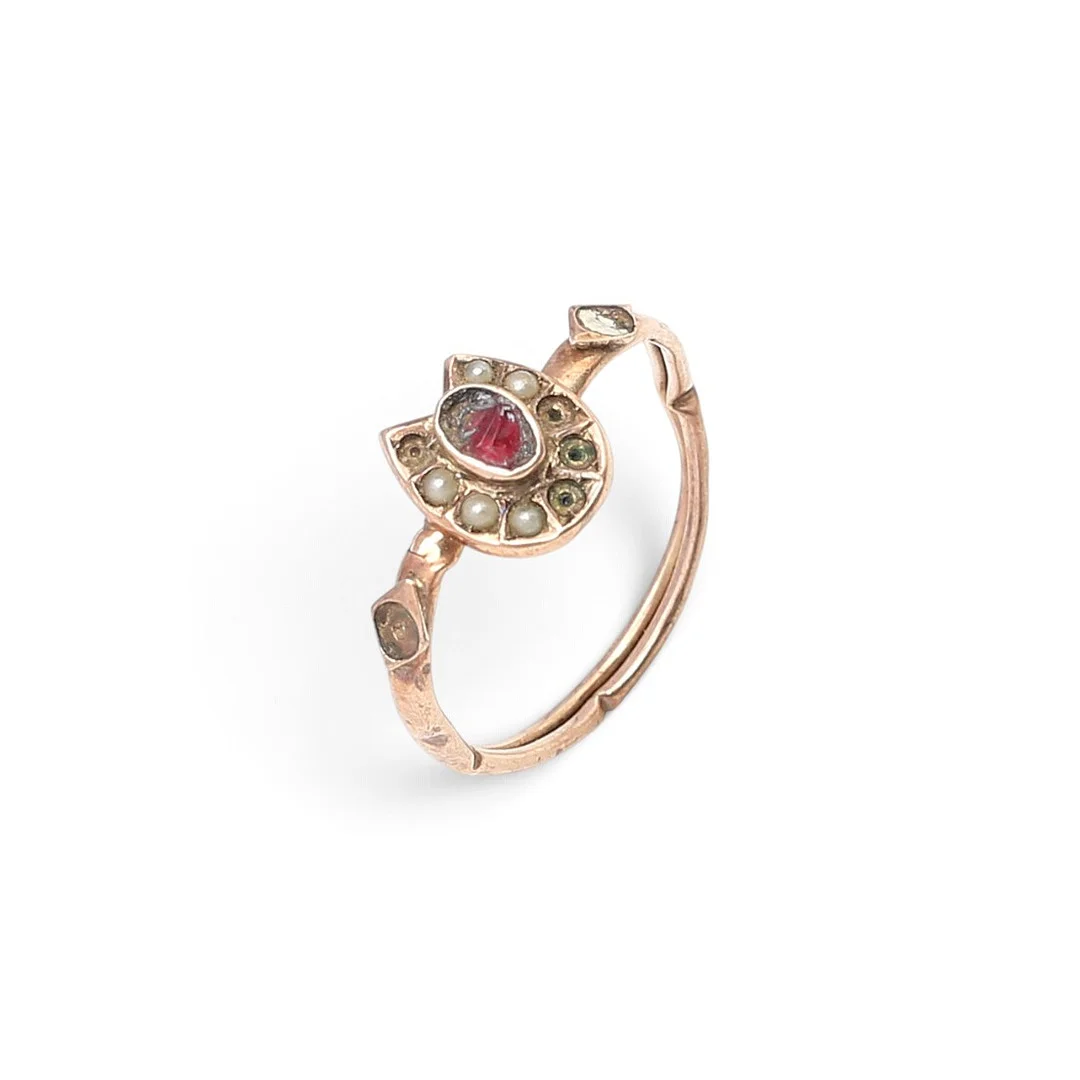 Gold ring, late 19th Century. — Rings — Balclis