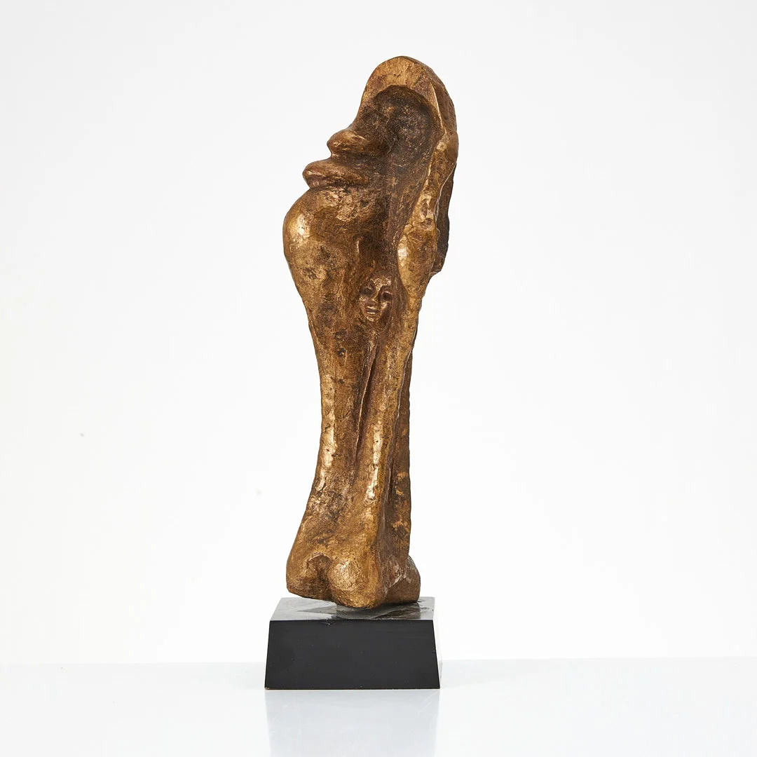 TOMAS ALMBERG. Skulptur, brons, signerad T. Almberg, III/X, monterad på träsockel. — Sculptures & Bronzes — Stockholms Auktionsverk Magasin 5