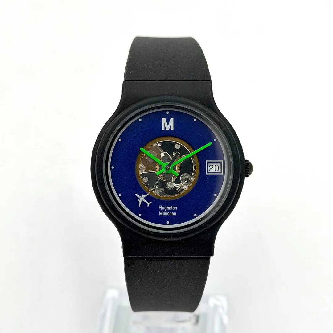 ARMBANDSUR, Flughafen Munchen, quartz, plast. — Wristwatches — Skandia Auktion