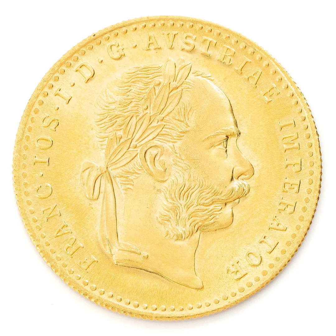 Guldmynt, Österrike-Ungern, Franz Joseph, 1 Ducat, 1915. — Militaria/Mynt — Bukowskis