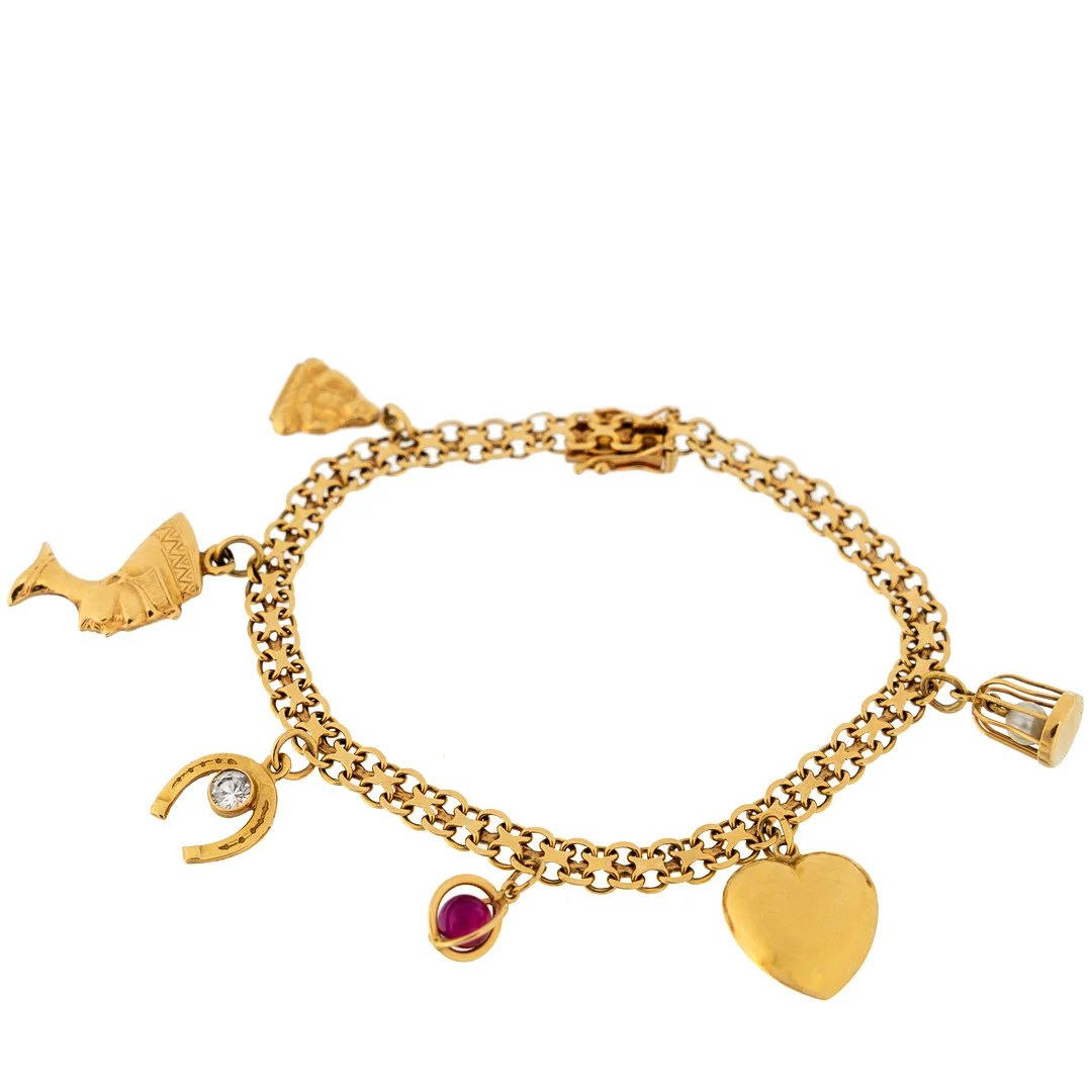 ARMBAND, Guld, 18k. — Bracelets — Norrlands Auktionsverk