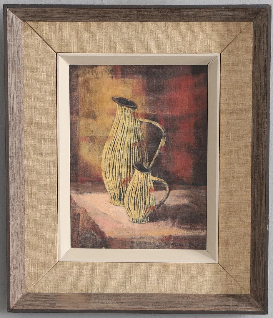 FRANCIS ROBERT KELLY (1927-2012). CERAMIC STILL LIFE. — Paintings — Lawrences Auctioneers